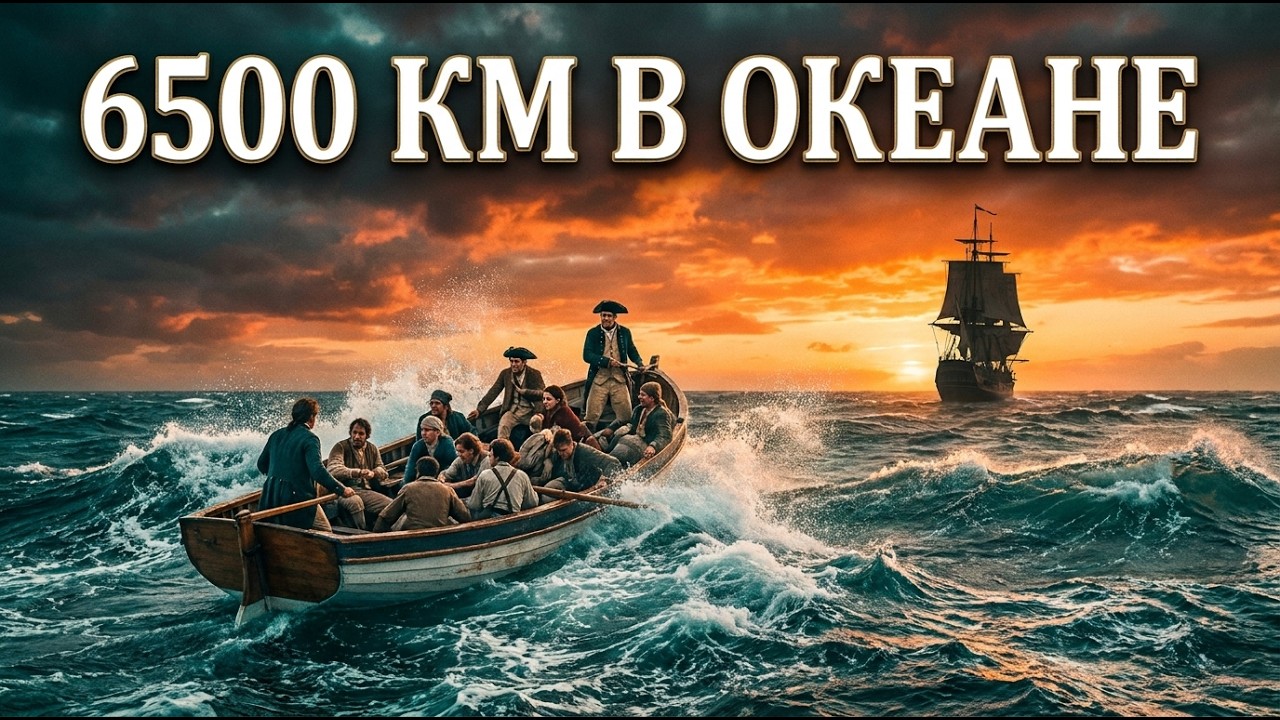 Как капитан проплыл 6500 км в открытой лодке после мятежа и выжил &mdash; История Блая
