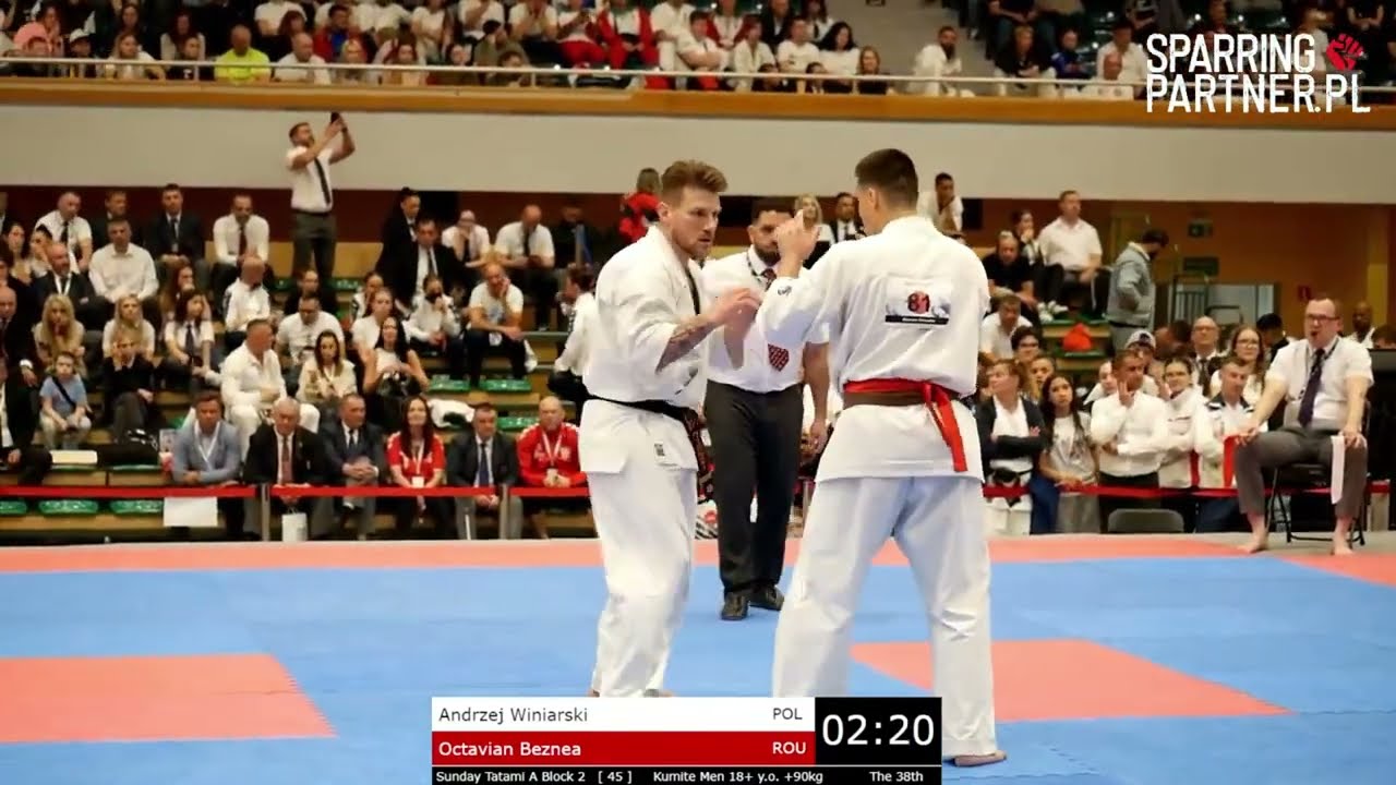 Octavian Beznea vs Andrzej Winiarski 38th EUROPEAN WEIGHT CATEGORY KARATE CHAMPIONSHIPS 2025