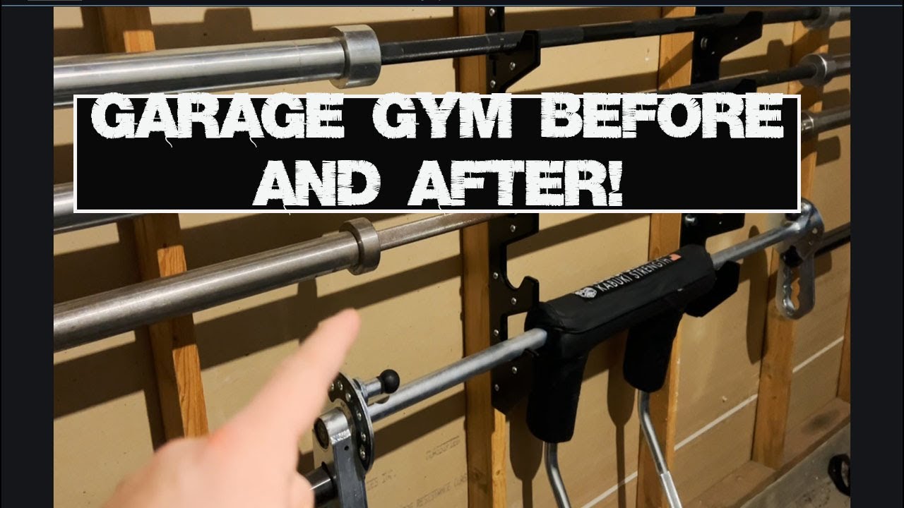 NEW GARAGE GYM.  Perfect for powerlifting and strongman!