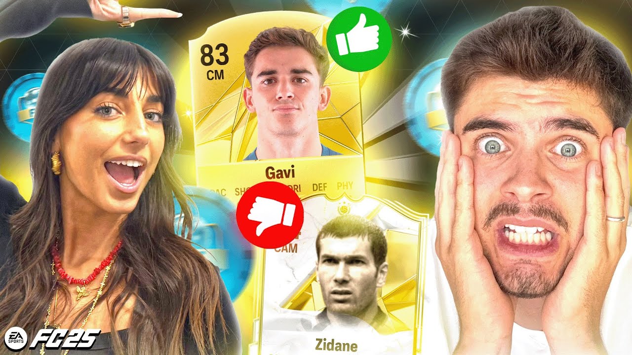 RACHELE SANTORO SCEGLIE I PIÙ BELLI DEL DRAFT SU FC25⚽️🎮