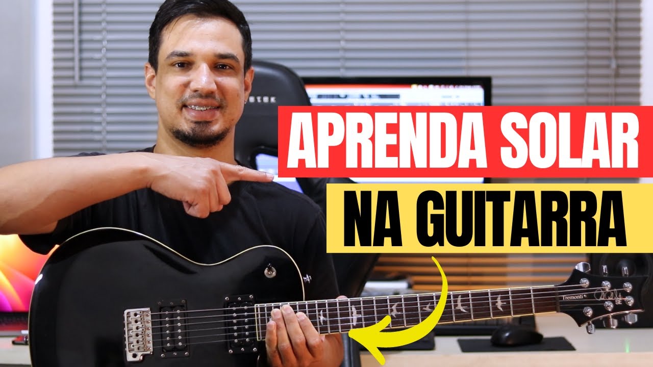 COMO SOLAR NA GUITARRA (AULA PARA INICIANTES)