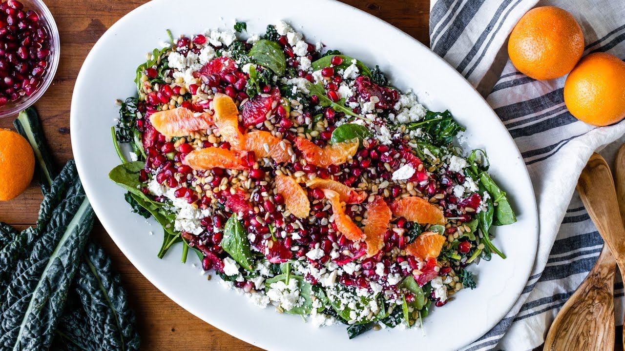 Blood Orange & Wheat Berry Salad