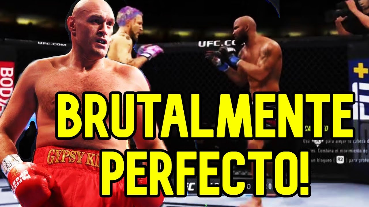 UFC 4 PARA PLAYSTATION 4 ES EL MEJOR SIMULADOR DE PELEA DE TODOS LOS TIEMPOS ( BRUTAL Y RECOMENDADO)