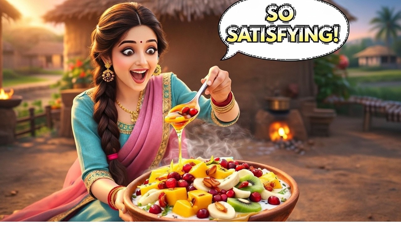 Miniature Cooking ASMR | Indian Village Tiny Kitchen Sweet Dessert | Relaxing Satisfying Sounds