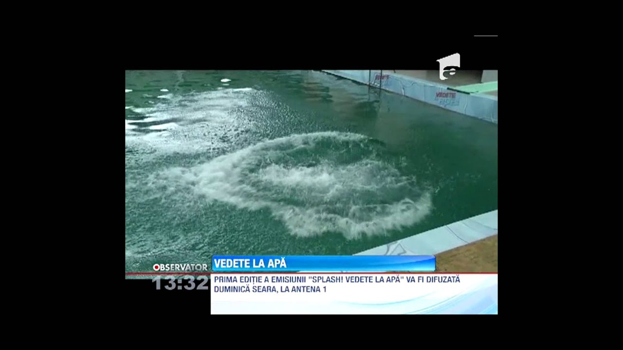 Splash! Vedete la Apa @ Observator 13 // Antena 1 // 1 iulie 2013