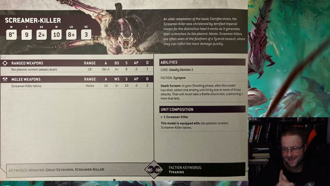 Lets Talk Tyranids Screamer Killer
