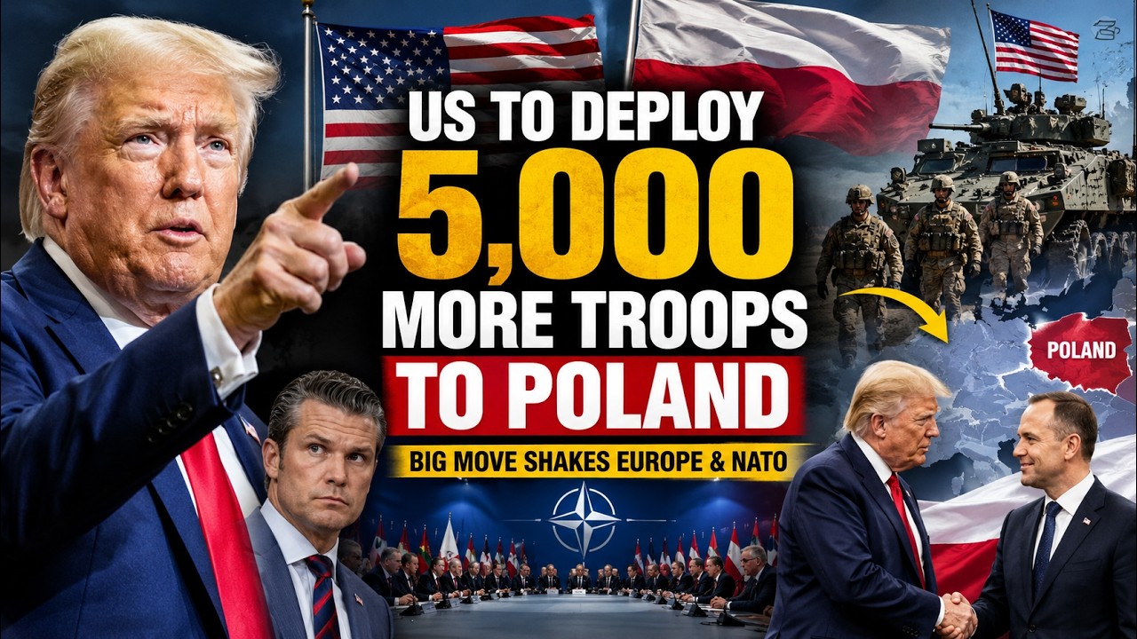Trump Sends 5,000 US Troops to Poland | NATO Tensions Rise in Europe