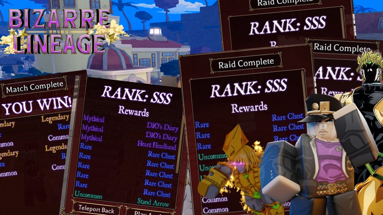 I beat every single boss with SSS rank on the first try! | Bizarre lineage