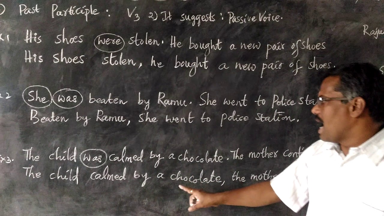 PAST PARTICIPLE ~JOIN THE SENTENCES ~SIMPLE SENTENCE
