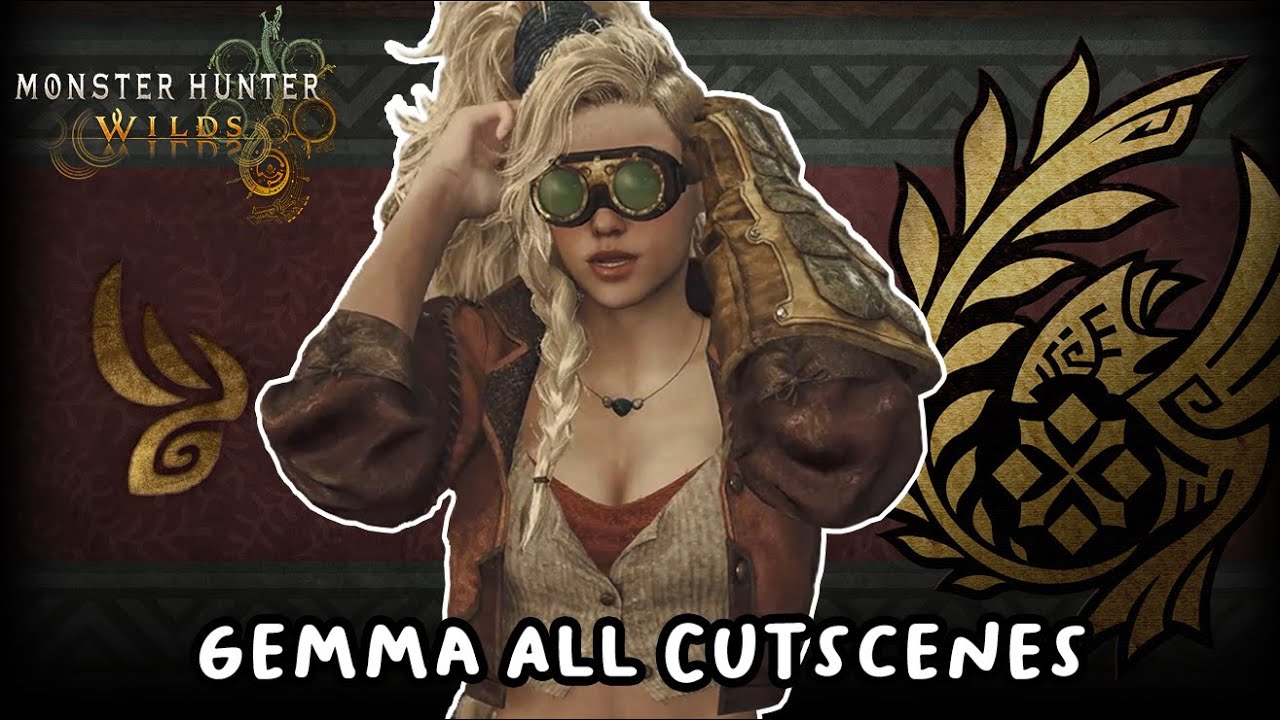 Gemma All Cutscenes [Monster Hunter Wilds]
