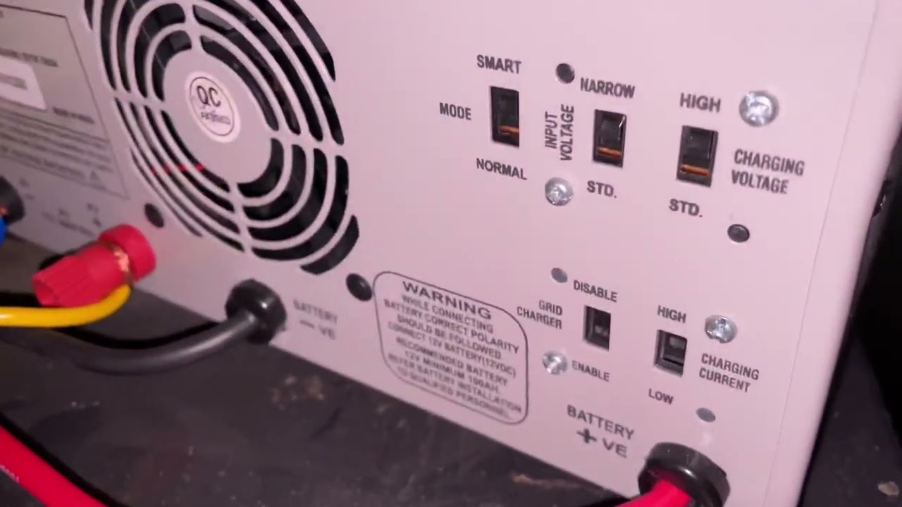 Mikrotek 1235 / 12v solar inverter | 250 wattage solar system install…. #trexxmedia