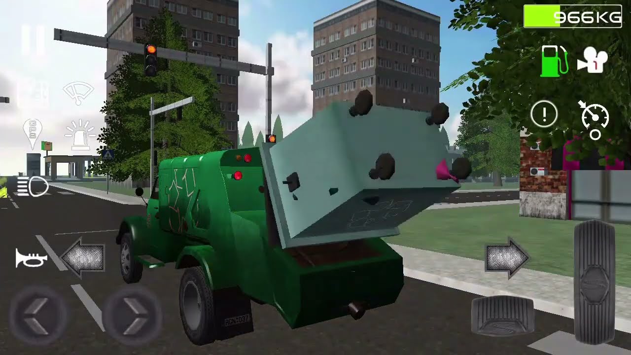 Hagy pöfögjön - Trash Truck Simulator ...