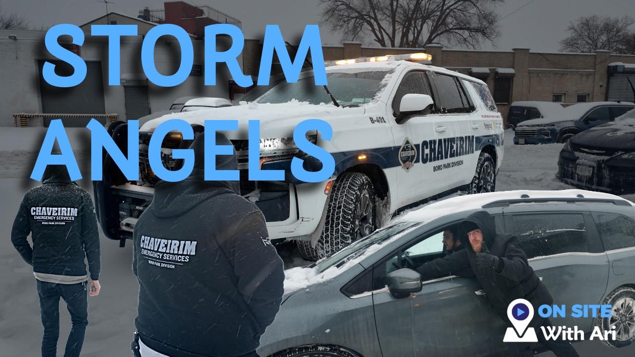 NYC Blizzard 2026 Rescue Mission with CHAVEIRIM #onsitewithari