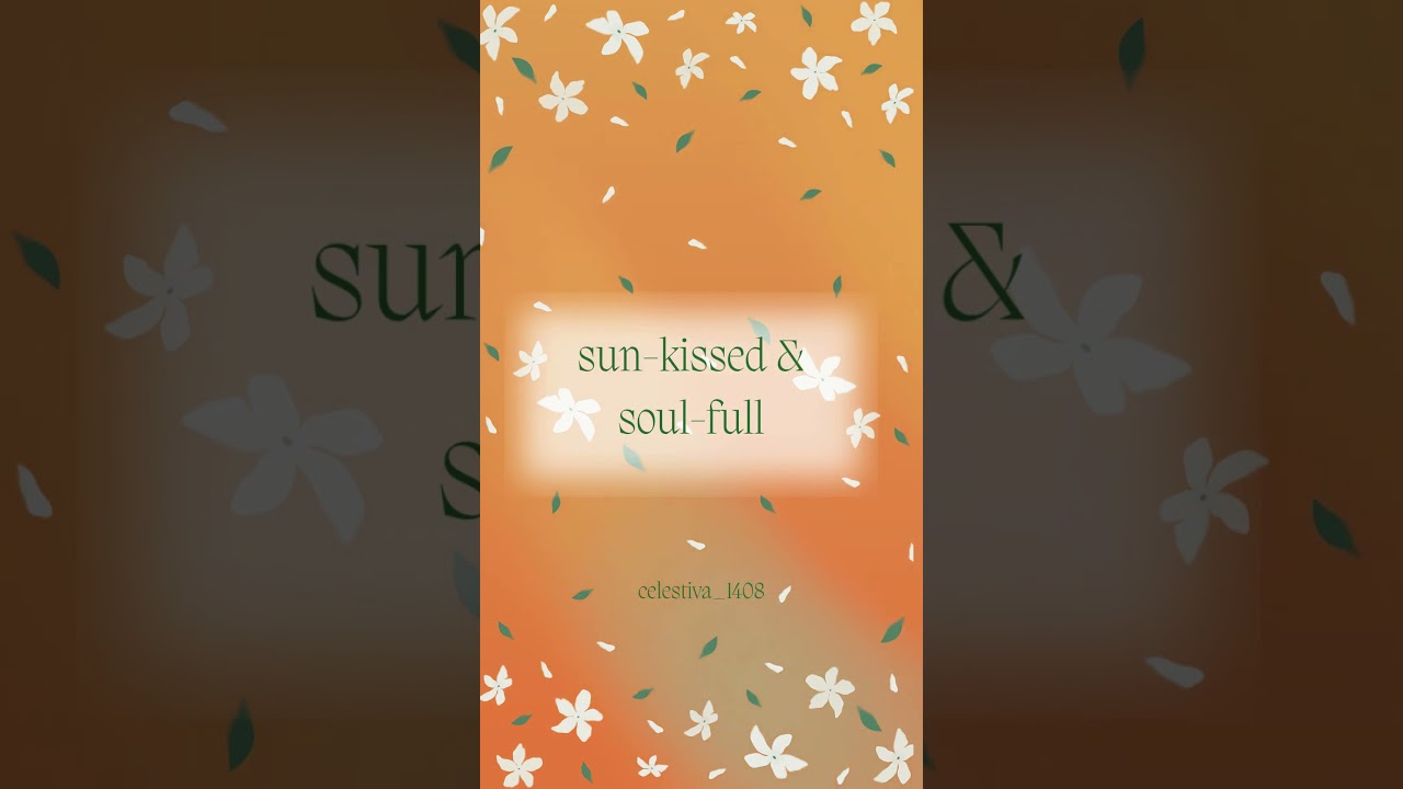 sunkissed & soulful &mdash; golden hour journaling ☀️🌿