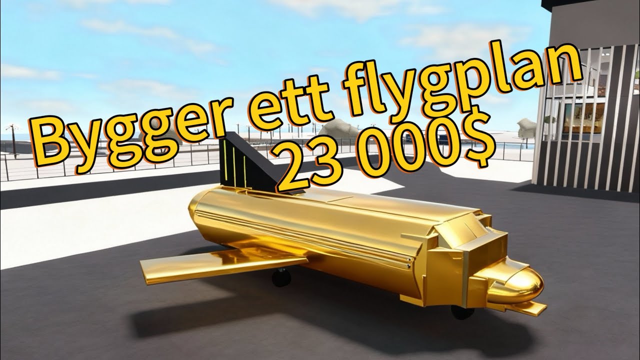 Bygger ett flygplan till flygplatsen del 2