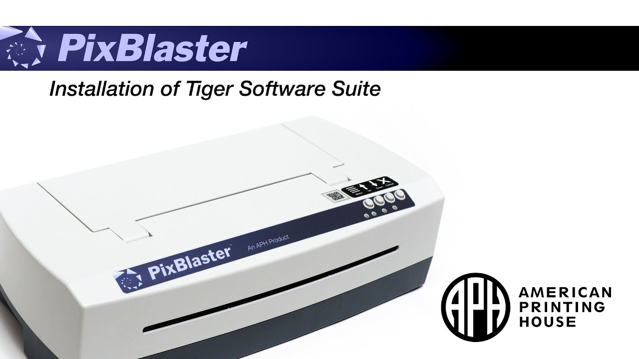 Installing Tiger Software Suite (TSS) for PixBlaster Embosser