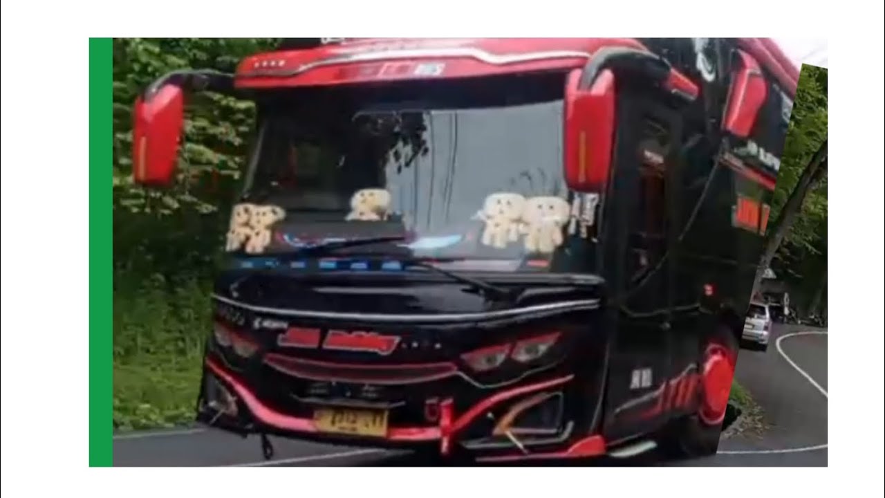 Bus jalur pangandaran the best poko na mah #telolet#prawisata#merdu