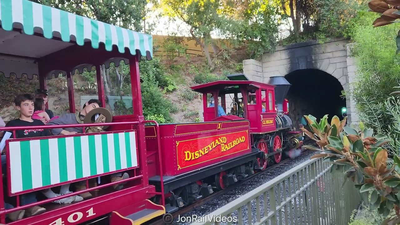 8/19/25 Pre: The Disneyland Railroad: C.K. Holliday 1 departs New Orleans Square