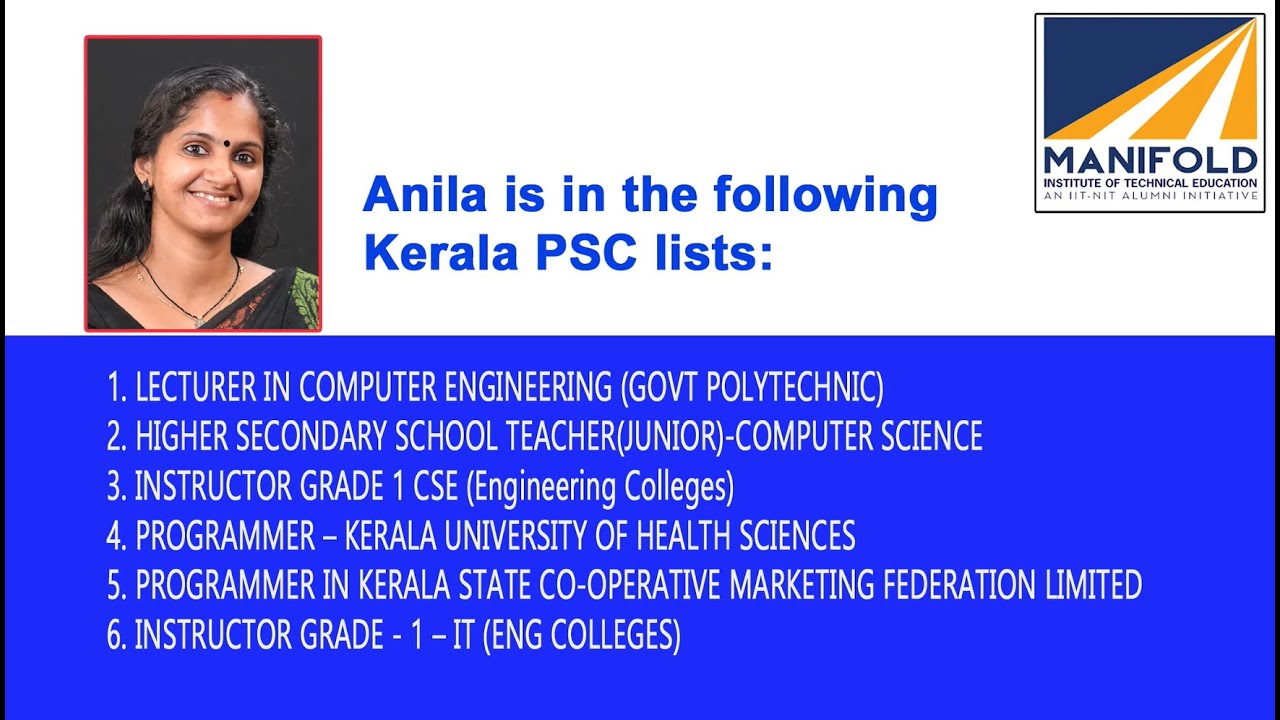 Manifold Achievers Talk | Lecturer in Computer Engineering | Anila | Manifold 2021 Batch Student