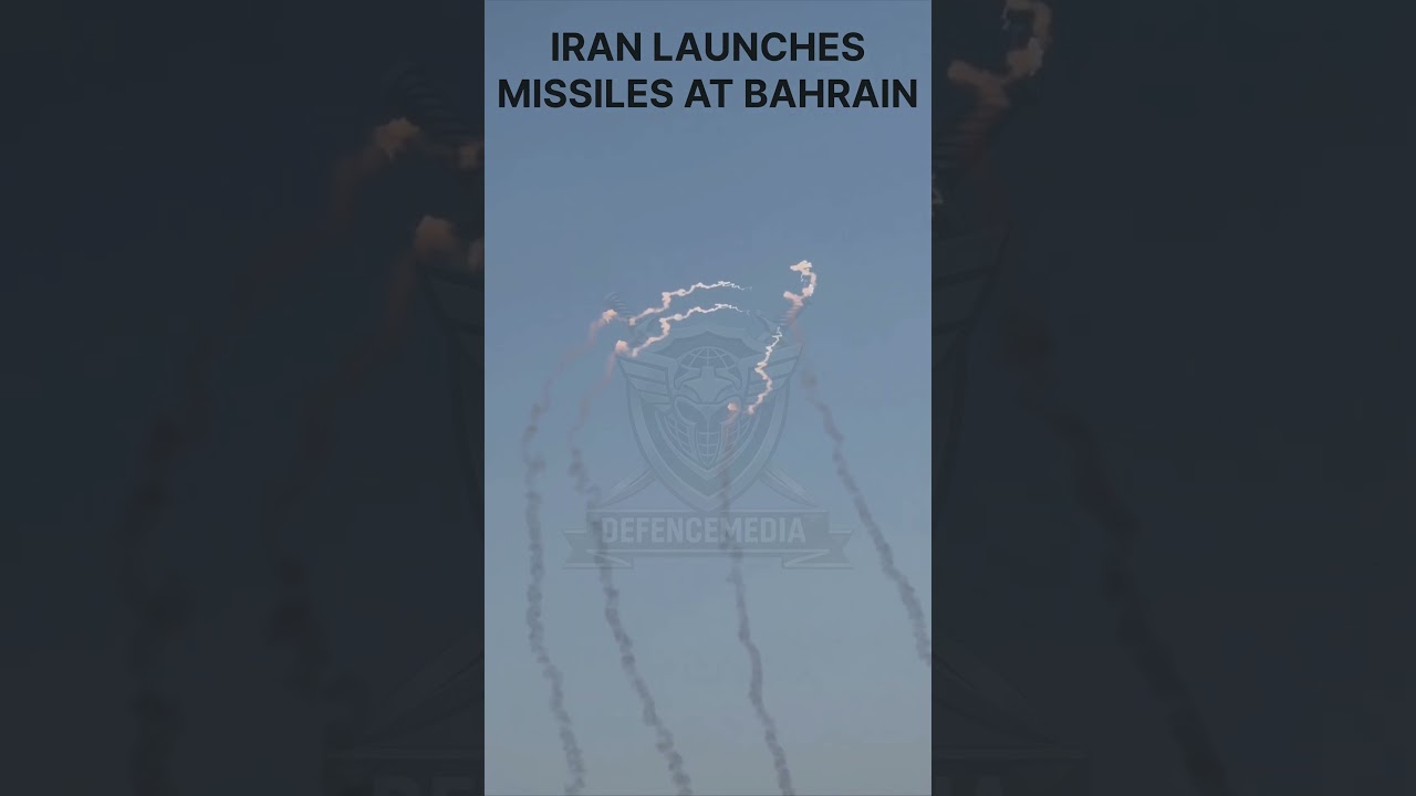 Iran Launches Missiles At Sheikh Isa Air Base in Bahrain
