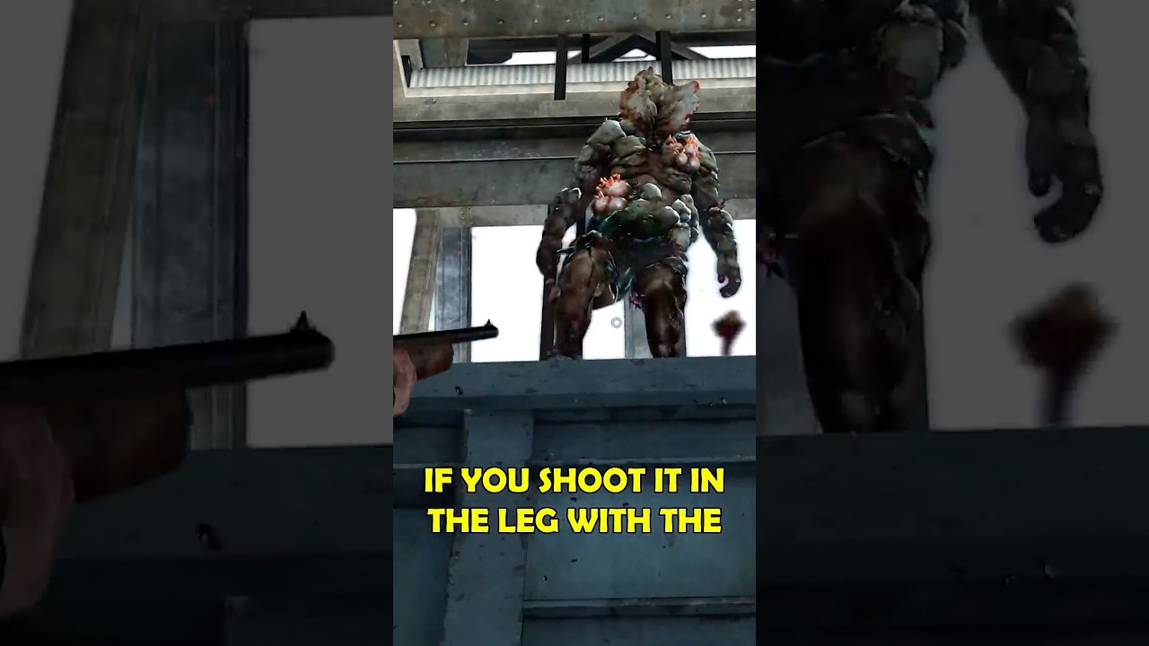Killing A Bloater in One Shot in The Last of Us