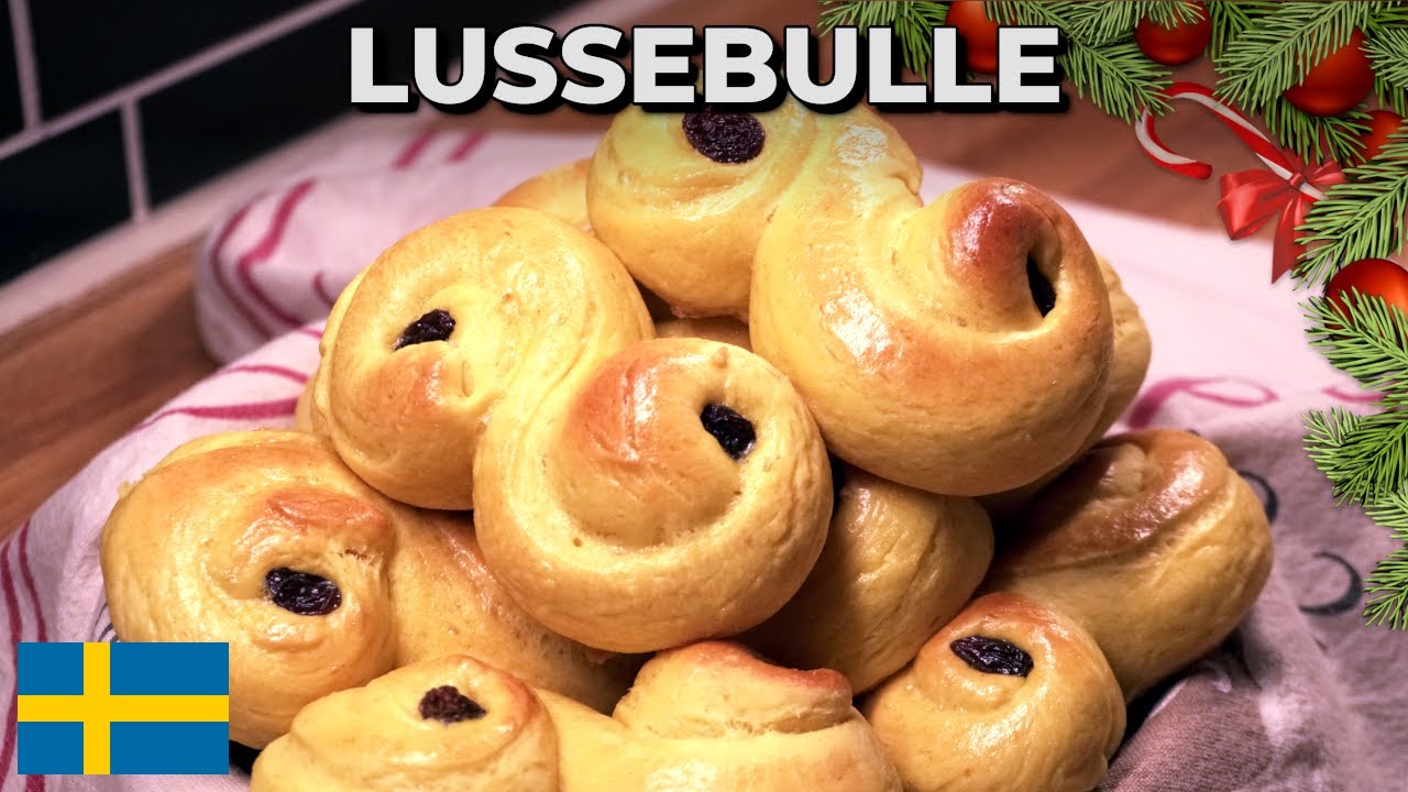 Swedish Saffron Bun - Lussebulle
