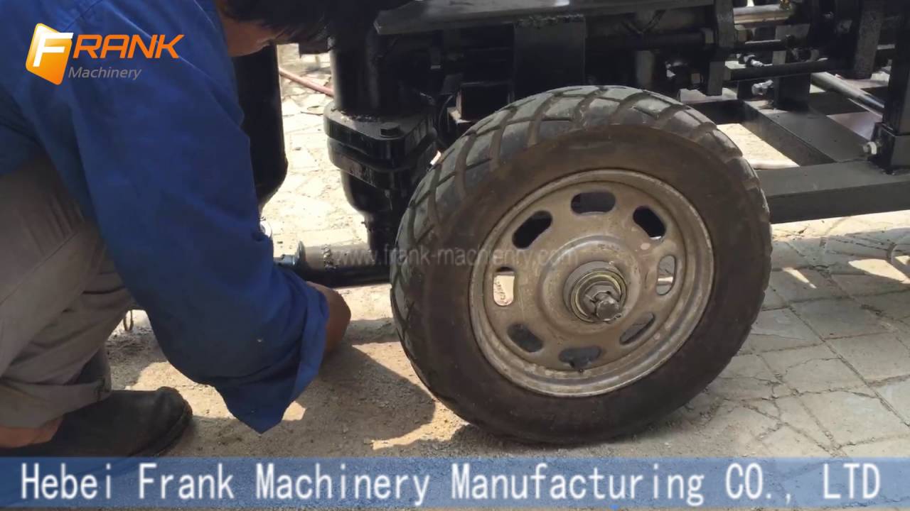 Mortar spraying machine- Instructions for use