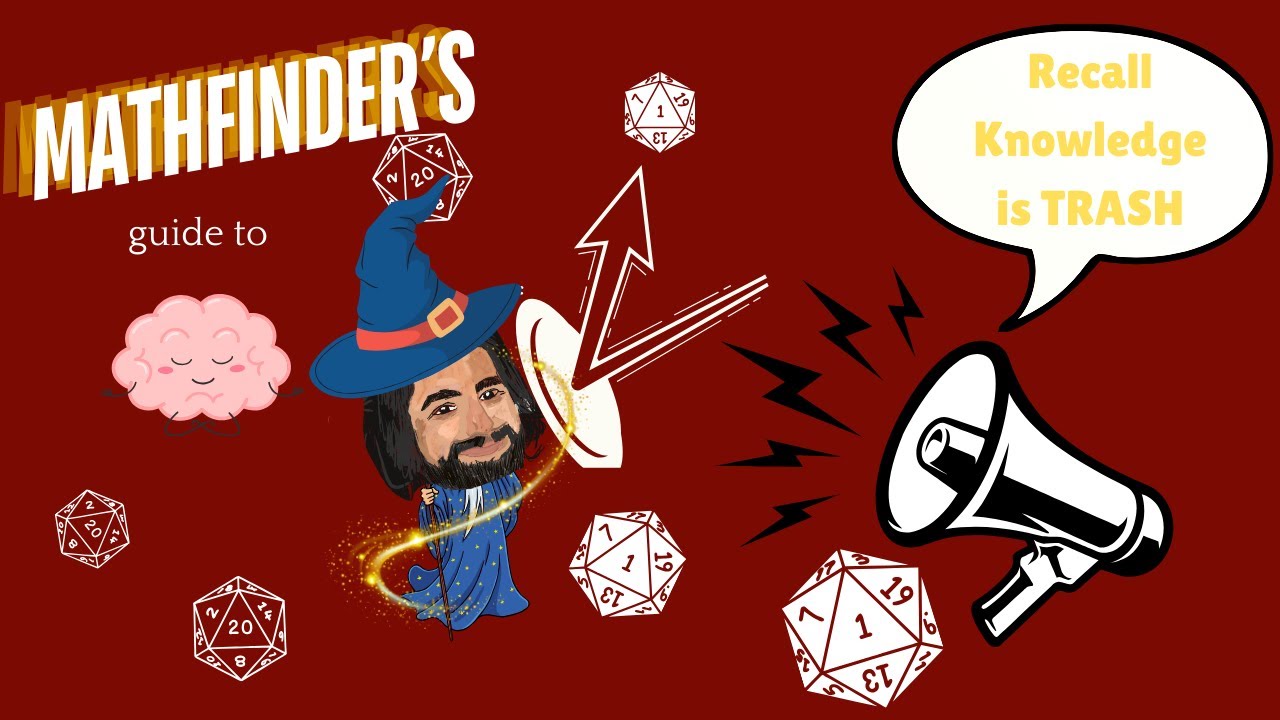 In Defence of Recall Knowledge - Pathfinder 2E Optimization