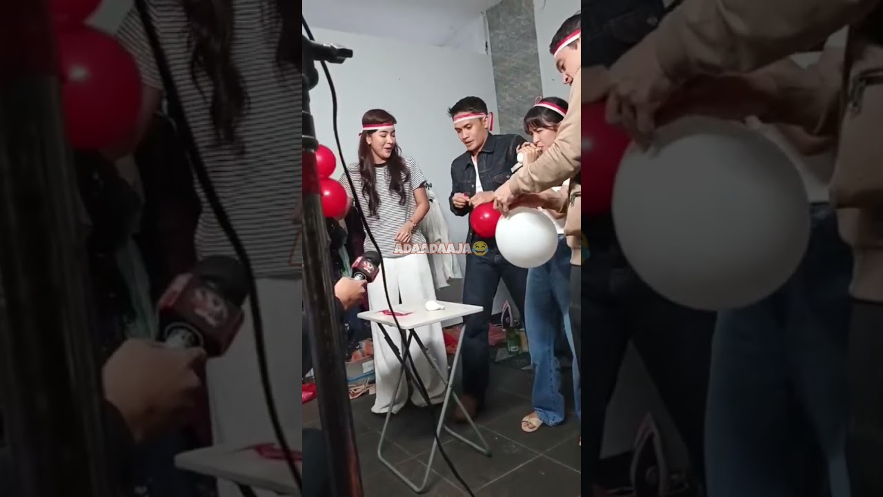 RACIL BERAKSI Keseruan 17 Agustus di lokasi #wanitaistimewa 