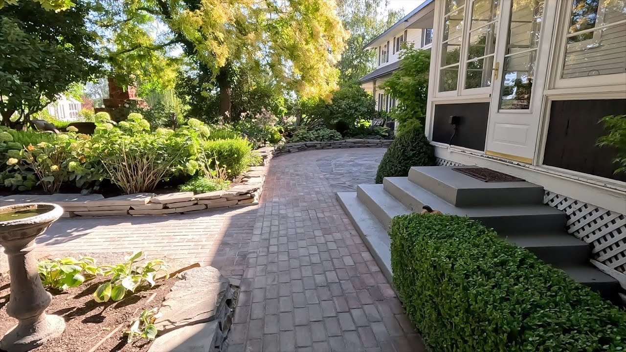 Brick Walkway Update Tour + Planting Phlox! 😁🙌😍 // Garden Answer