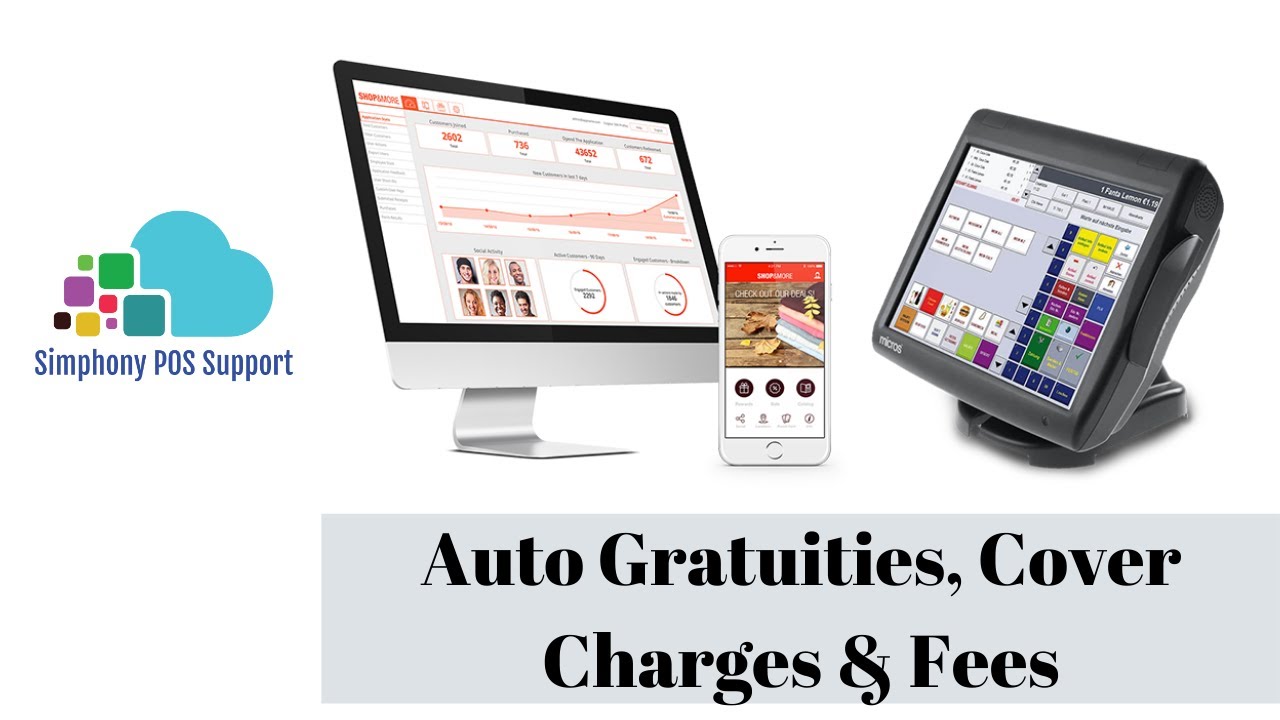 How to setup Auto Gratuities, Service Charges and Fees with Oracle Hospitality Simphony POS
