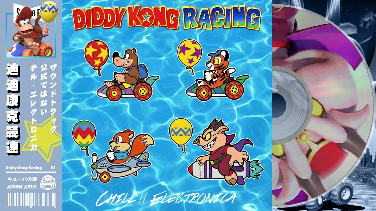 ⭐ Star City After Hours | A [Chill//Electronica] Diddy Kong Racing Tribute 🌴