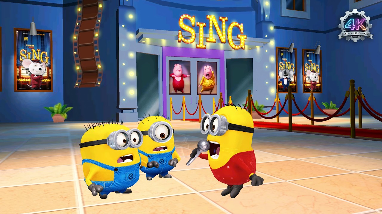Minion Rush Old Version 🛍️ The Mall Full GAMEPLAY on PC in 4K! 🍌