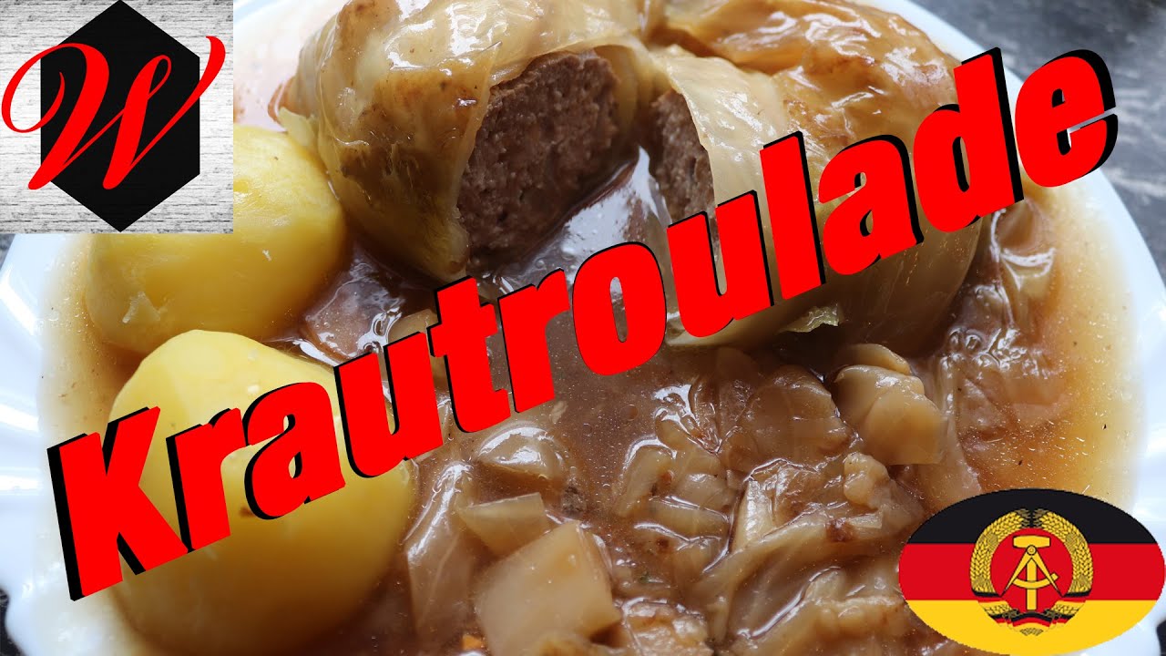 Krautrouladen mit Salzkartoffeln DDR Rezept von der Oma