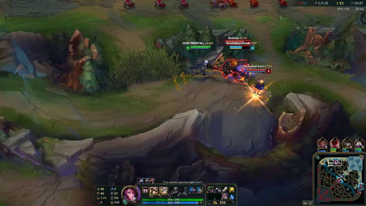 fiora vs double kill