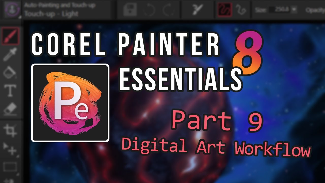 Рабочий процесс в цифровой живописи — курс Corel Painter Essentials 8 (часть 9)