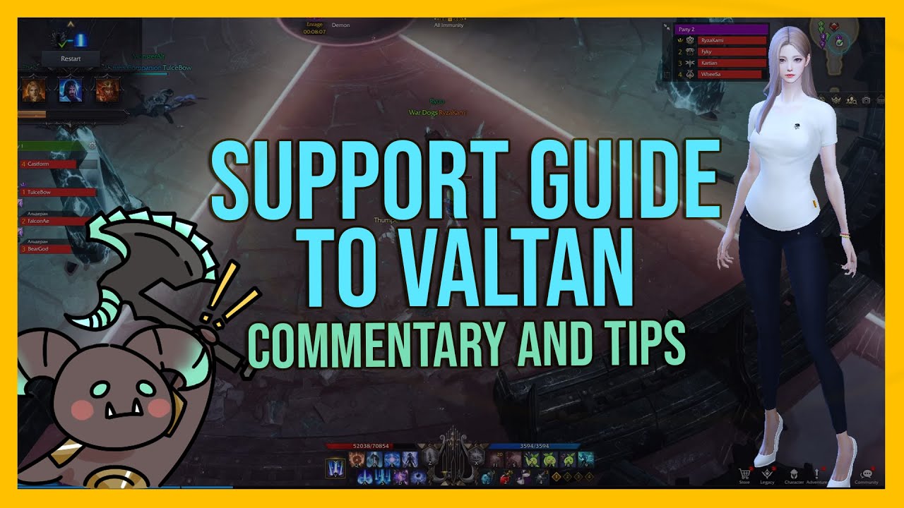 SUPPORTS watch THIS before Valtan Lost Ark !