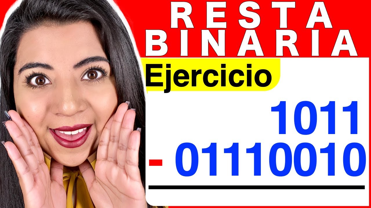 RESTA BINARIA CON SIGNO (números binarios POSITIVOS Y NEGATIVOS) #5
