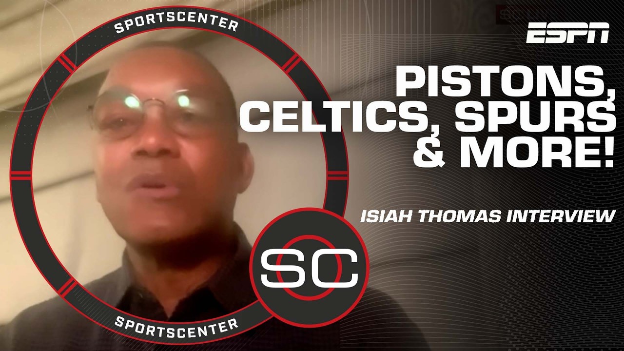 Isiah Thomas reveals Pistons’ BIGGEST threat 👀 & talks Spurs' championship hopes 🏆 | SportsCenter
