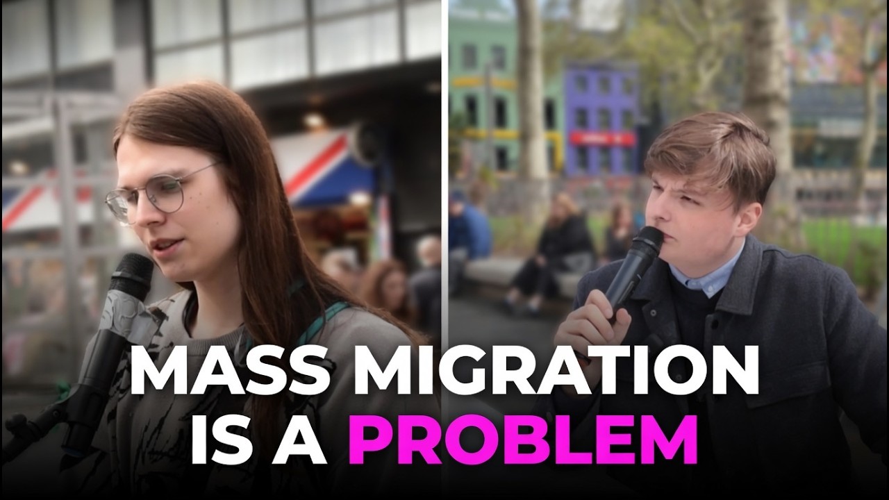 17 Year Old Takes On Socialist in Migration Debate