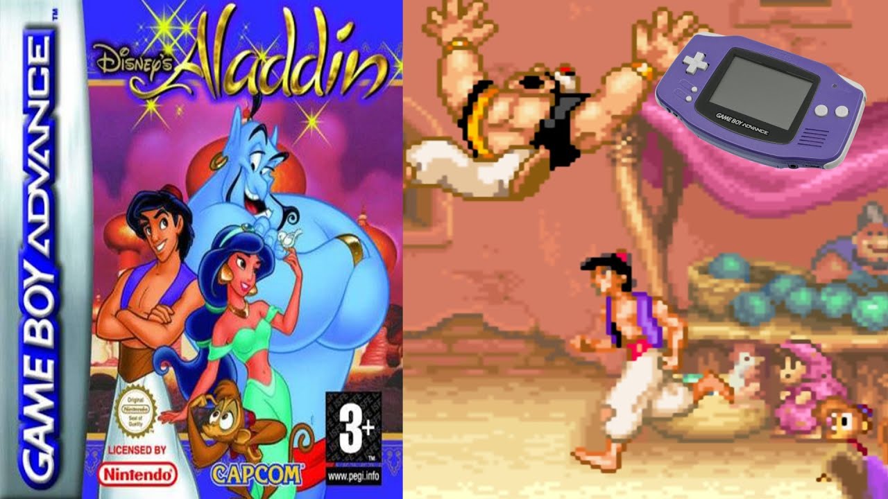 Disney’s Aladdin – Game Boy Advance Gameplay | GBA