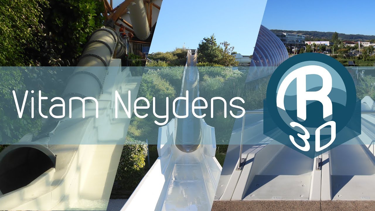 Vitam Parc aquatique Neydens - alle Rutschen in 3D :: 3D-Onrides!