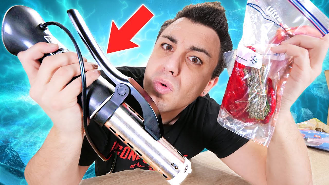 Je teste un THERMOPLONGEUR à cuisson SOUS VIDE !