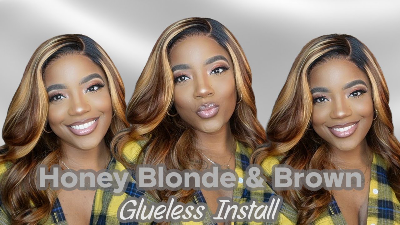 Tinashe Hair Transformation: Honey Blonde and Brown Glueless Install!