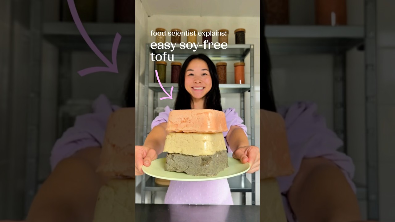 Soy-Free Tofu From Any Bean or Lentil | Food Scientist Explains Burmese Tofu