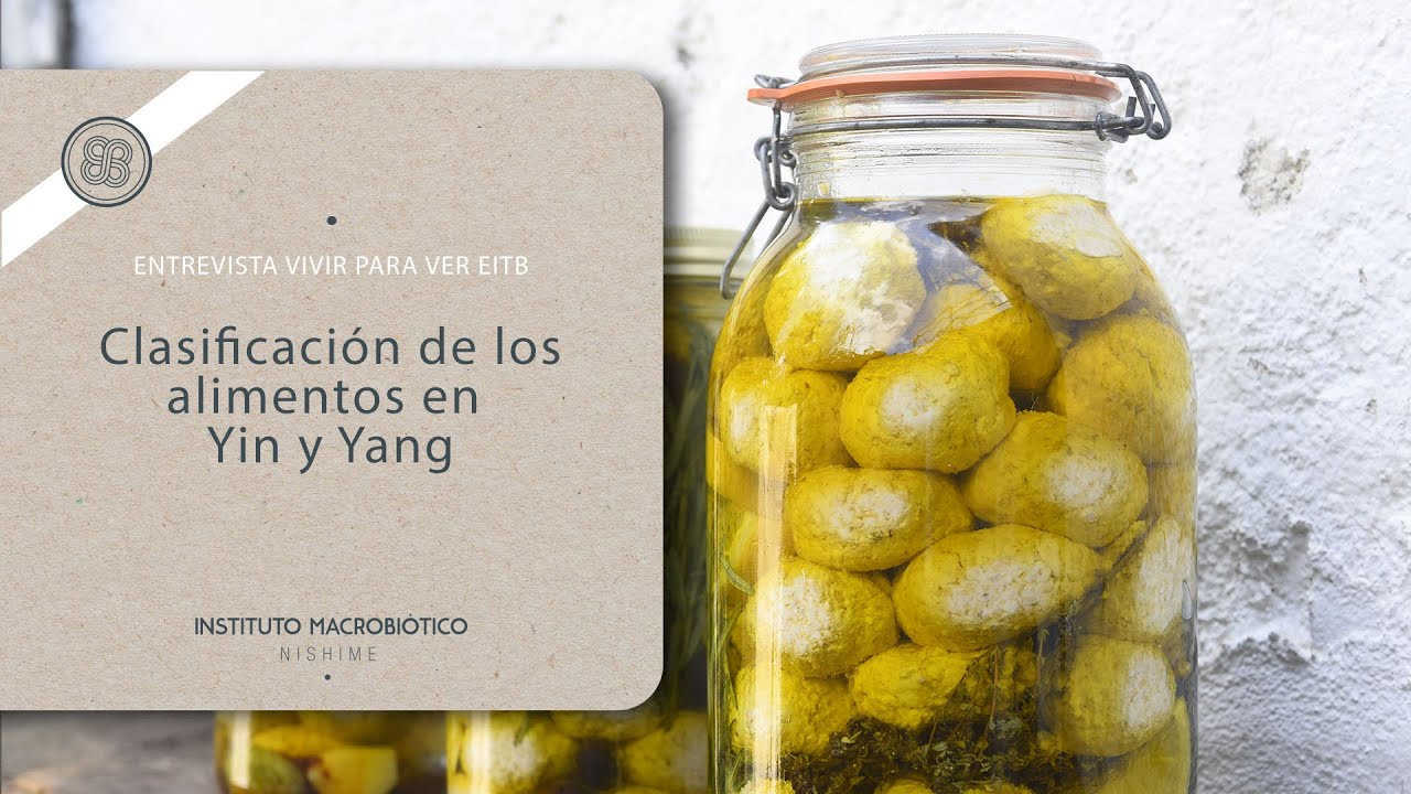 Clasificación de los alimentos en Yin y Yang