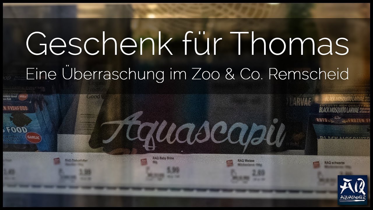 Ein Geschenk f&uuml;r Thomas | AquaOwner