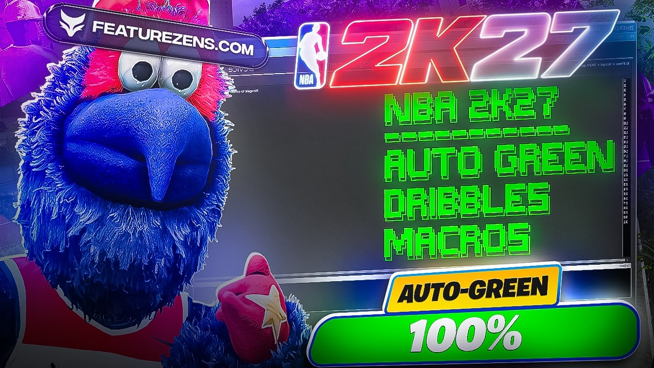 AUTOGREEN NBA 2K27 Cronus Zen Script Setup Guide for PS5/Xbox/PC!
