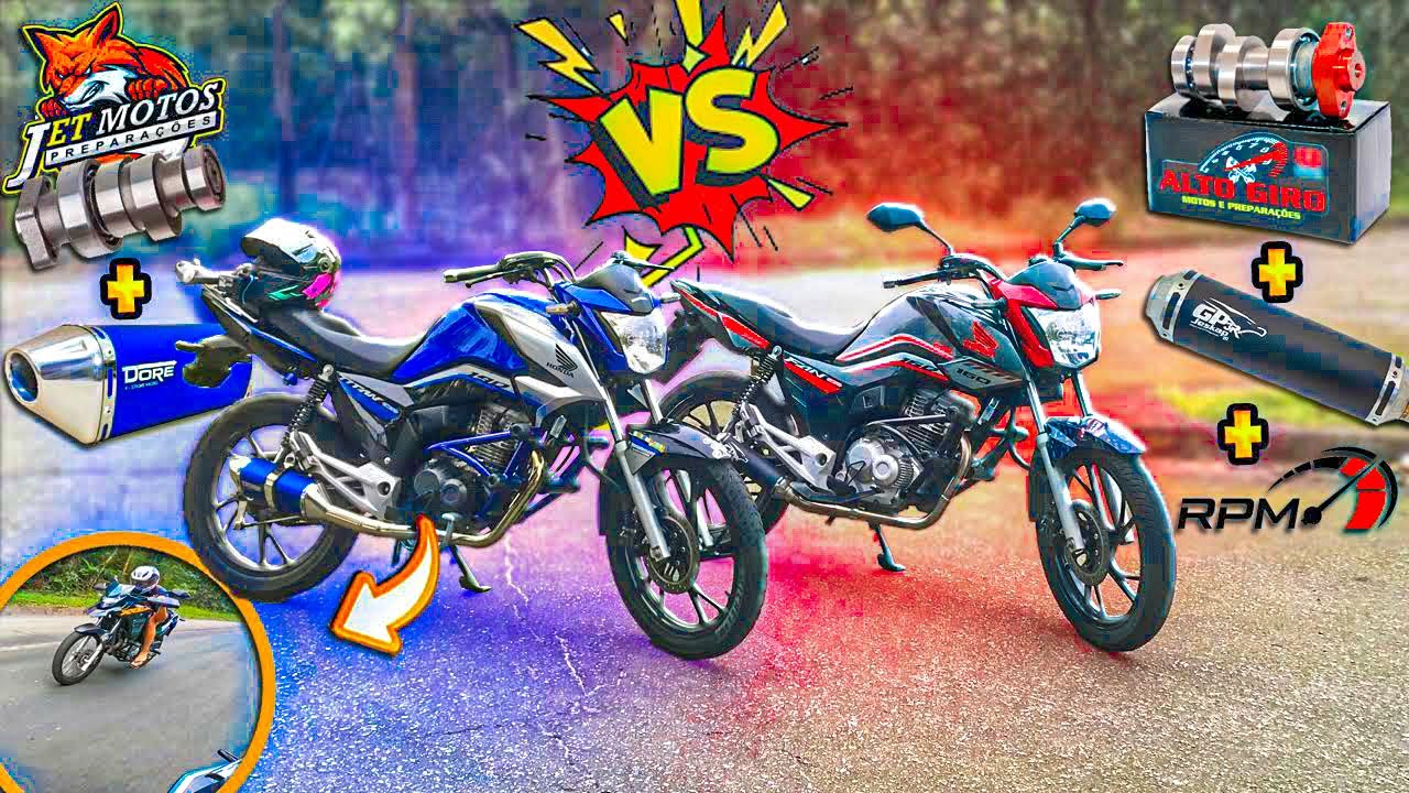 COMANDO JET VS COMANDO ALTO GIRO *XRE300 PASSOU MAL