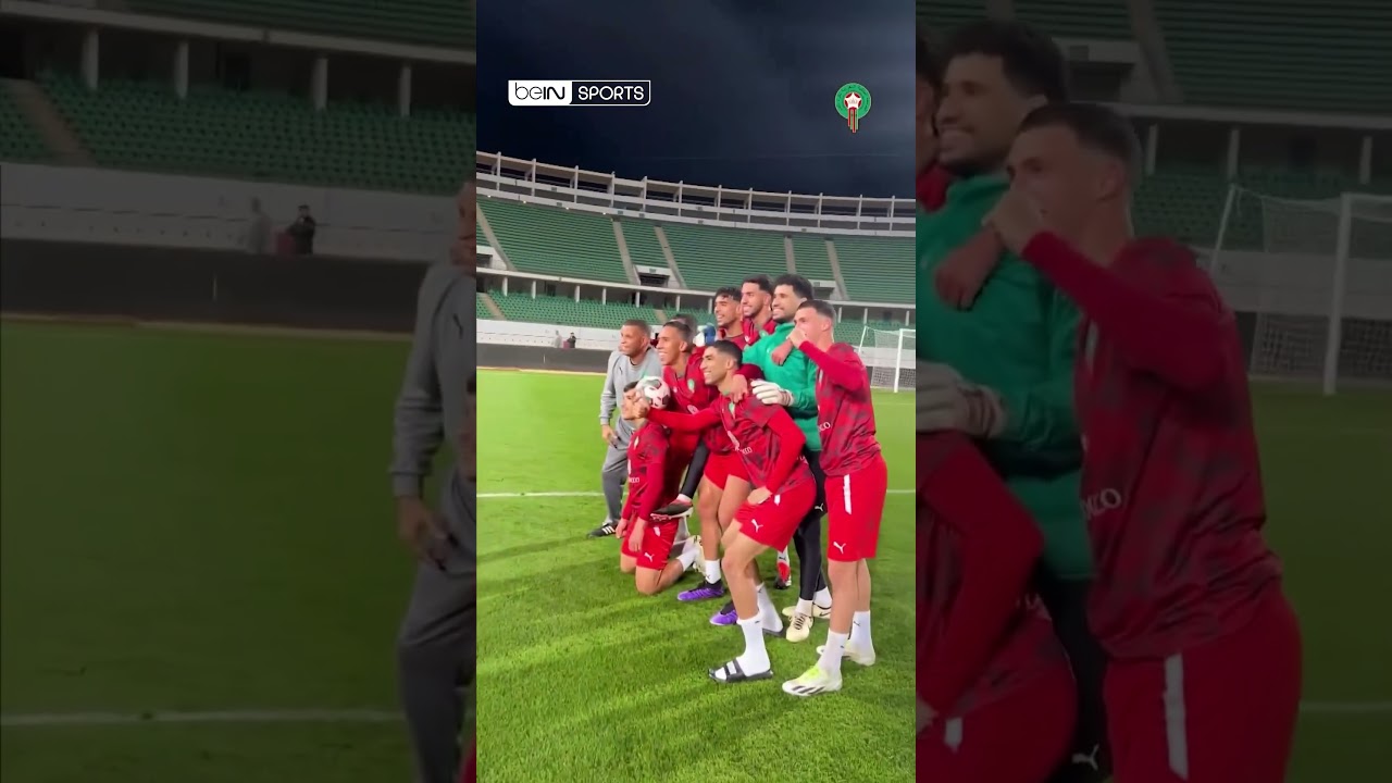 🤣🇲🇦 Brahim Diaz qui PRANK ses co&eacute;quipiers du Maroc ! #shorts
